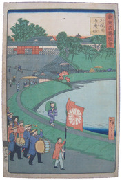東京名勝図会　外桜田弁慶堀