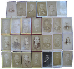 19世紀フランス名士手札写真