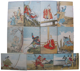 スカシ画絵葉書　歴史物