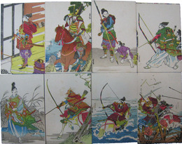 平家物語　透かし絵葉書