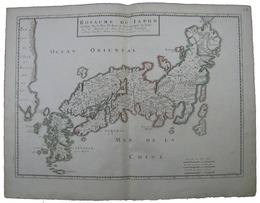 ROYAUME DU IAPON designe par le Pere Ph. Briet de la Compagnie de Iesus 〔日本国地図　イエズス会士フィリップ・ブリエ神父製作〕