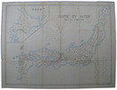 CARTE DU JAPON SOUS LA FEODALITE 〔封建制下の日本地図〕