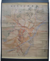 盛岡城下町割図