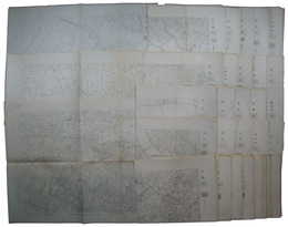 東京近傍一万分一地形図