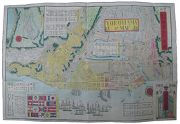 改正横浜案内絵図