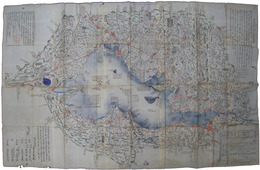 細見新補　近江国大絵図