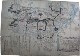 筑後国　筑後川流域絵図