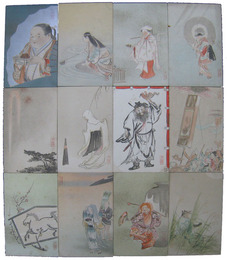 尾形月耕絵葉書