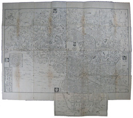 分間　懐宝御江戸絵図