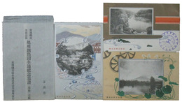 帝国鉄道北海道線　旭川釧路間全通紀念葉書