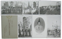 埼玉県入間郡福岡村　天神教会教祖建碑除幕式挙行記念絵葉書