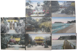 鎌倉手彩絵葉書