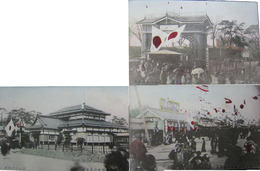 奥羽五県連合共進会　手彩絵葉書