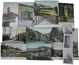 外国製仕掛け絵葉書　カールスバート