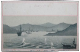 透かし絵葉書　海戦