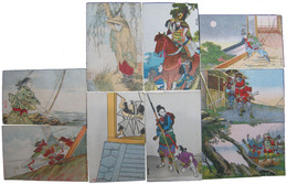 透かし絵葉書　時代物