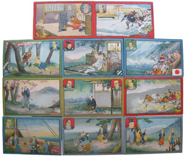 透かし絵葉書　偉人伝　歴史物