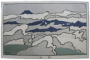 杉浦非水図案絵葉書　雲海