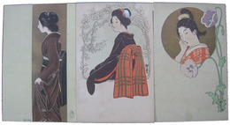 寺崎広業絵葉書