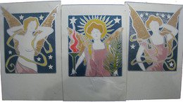 西洋風女神絵葉書