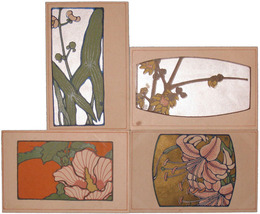 美術系絵葉書　花