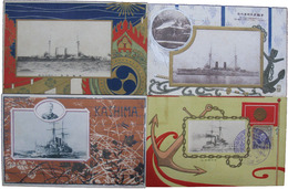 軍艦鹿島絵葉書