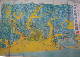 仙台近郊探勝地図