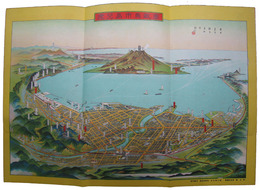 鹿児島市鳥瞰図