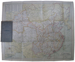 CHINA　MANCHURIA AND MONGOLIA (PHILIPS' AUTHENTIC IMPERIAL MAPS)