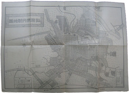 最近実測　弘前市内新地図