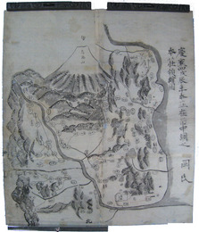 出羽国　本荘領絵図