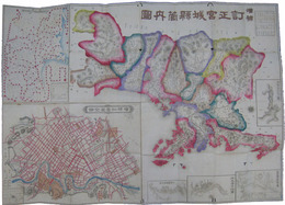 増補訂正　宮城県管内図