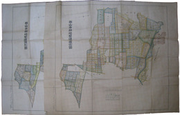 郡山市耕地整理図