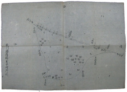 武州幡羅郡玉ノ井村図