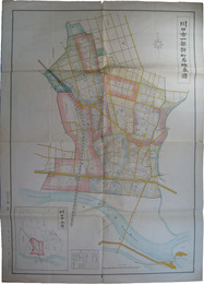 川口市一部新町名地番図