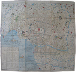 安政改正　府郷御江戸絵図