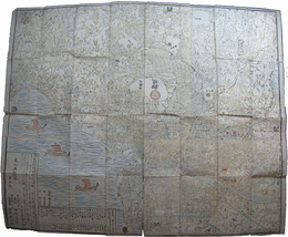 再版　新改御江戸絵図