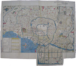 安政新彫　泰平御江戸大絵図