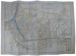 江戸切絵図　小日向小石川牛込北辺絵図
