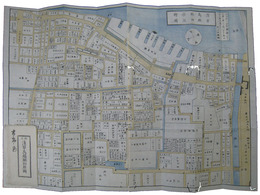 江戸切絵図　浅草鳥越堀田原辺絵図