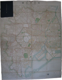 帝都復興区画整理後　東京市一万分之一全図