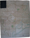 帝都復興区画整理後　東京市一万分之一全図