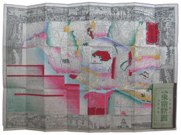 名所絵入　改正東京新図