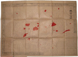 八門方位線附　東京全図