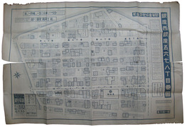 銀座・西銀座　五・六・七・八丁目要図