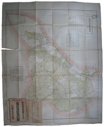 東京府荏原郡目黒村全図