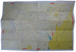 富山県砺波市・東砺波郡全図