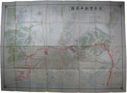 津市実測平面図