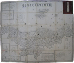 新潟県新町村改正明細全図