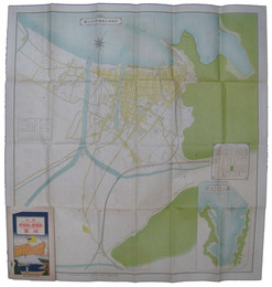 新版敦賀港及敦賀町地図